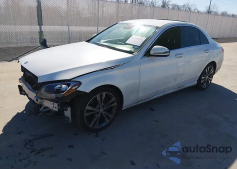 2017 Mercedes-Benz C 300 from USA, damaged, VIN 55SWF4JB0HU208102